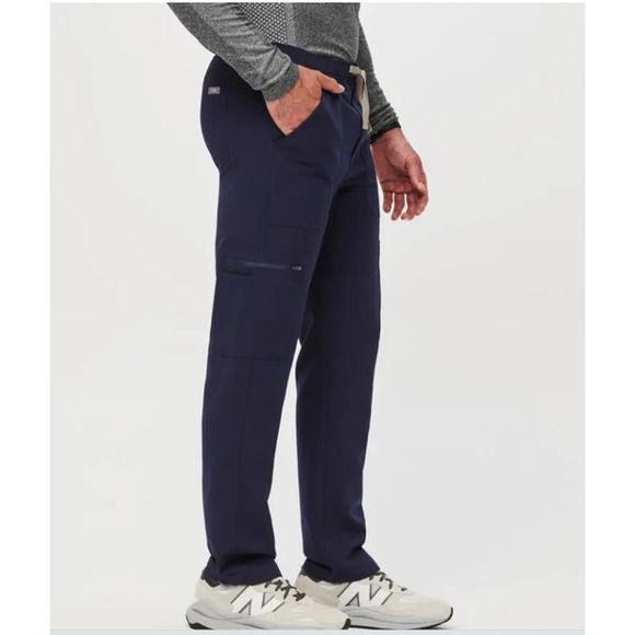 Figs Cairo Cargo Healthcare Medical Scrub Pants in Navy Blue Men's Size XXL - Picture 2 of 11